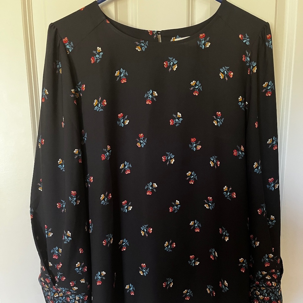 LOFT Floral Blouse